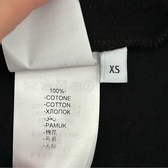 ACT N1 Made in Italy Mini Sweatdress With Tulle in black - Picture 13 of 15